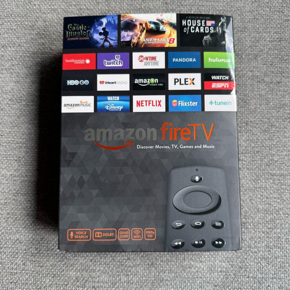 Amazon FireTv Stick 1080 HD Voice Search New Open Box